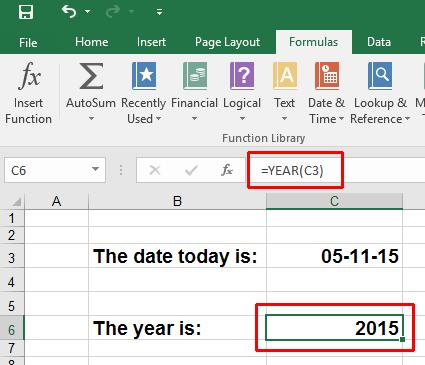 Excel 2016 Intermediate Page 42 The function syntax is displayed within the Formula Bar, above the worksheet.
