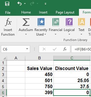 Excel 2016 Intermediate Page 54 Save your changes and close the workbook. AND Function Open a workbook called Functions - AND.