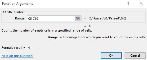 Excel 2016 Intermediate Page 73 In the Range section of the dialog box, enter the cell range C5:C10.