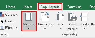 Excel 2016 Intermediate Page 8 Excel 2016 Setup and Viewing Options Worksheet margins Open a workbook called Print setup.