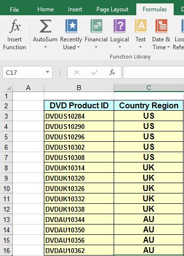 Excel 2016 Intermediate Page 94 Save your changes and close the workbook. TRIM Function Open a workbook called Functions - Trim. The worksheet contains the following data.
