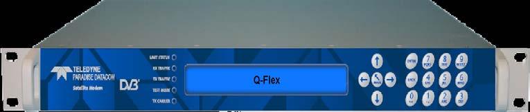 Q-Flex : Specification Frequency bands: Data rate: FECs: Modulation: Dual