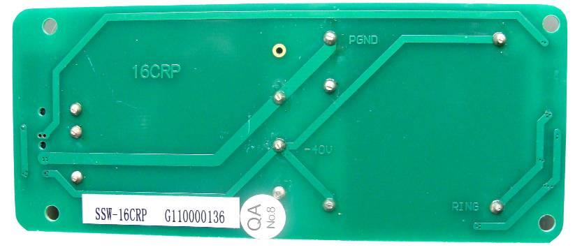 Figure 2-13 Front View Board Model& Serial Number