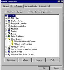 7.0 Driver Installation (Windows 98/98SE) 1. Please make sure this PCI card has been installed on your system correctly.