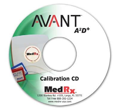 Loading Calibration Files Each AVANT A2D+ audiometer is calibrated in compliance with the ANSI S3.6 standard.
