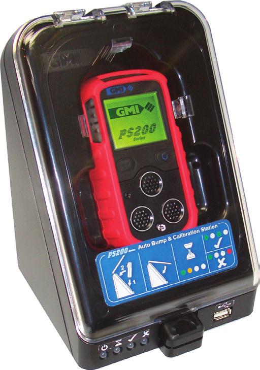 Automatic Bump Testing and Calibration To complement the Personal Surveyor product line, GMI has developed a compact, robust and easy to use Auto Bump & Calibration Station that can provide full bump