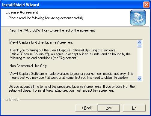 5. You will see the End User License Agreement.