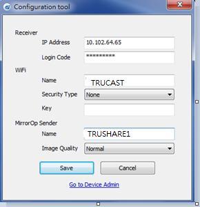 6 TRUSHARE Mirroring 6.1 TRUSHARE Mirroring 1) After powering on the TRUSHARE, it will then connect to the target TRUCAST device.