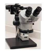 ideal for fine detail work 26800B-371 SPZ-50 Stereo Zoom Binocular Microscope on Stand DABS & Integrated LED Ring Light 26800B-369 SPZ-50 Stereo Zoom Binocular Microscope on Stand DABS & Integrated