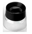 Eye Loupe 10x 26012 Swing Out Inspection Loupe 20x Magnifier 10x Pre-focused dual lenses allow