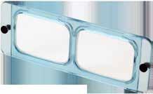 5x crystal clear acrylic lens Adjustable headband fits any size 26107 Replacement Lens #2-1.