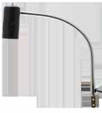 Clamp Sirrus Task Light LED High Intensity Fixed Focus with 500mm Flex Arm and  energy saving LED Cool operating