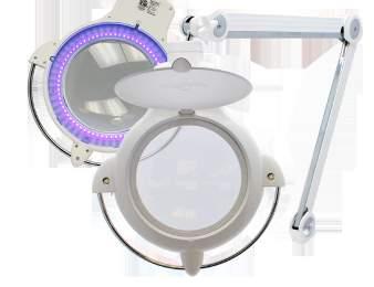 5") opening LED lights are rated for over 20,000 hours of use Unit operating range 110 to 220V 26502-LED ProVue Slim LED Magnifying Lamp ProVue Slim