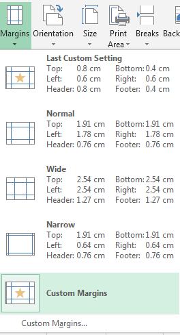 However, there is another useful setting here in centering the sheet vertically and/or horizontally on the page. 2.