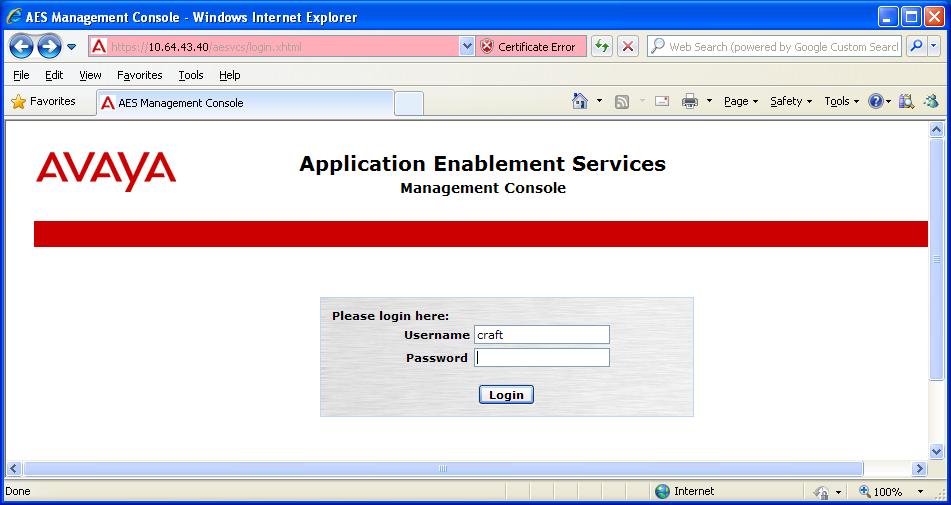 6. Configure Avaya Application Enablement Services Application Enablement Services enable Computer Telephony Interface (CTI) applications to control and monitor telephony resources on Communication