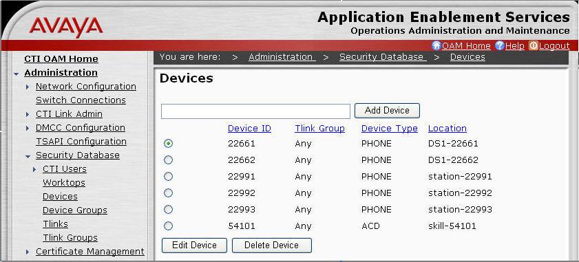 The Apply Changes to Device Properties screen is displayed. Click Apply.