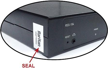 ATTENTION If the tamper-evident seals is missing or peeled, avoid using the product and contact your dealer.