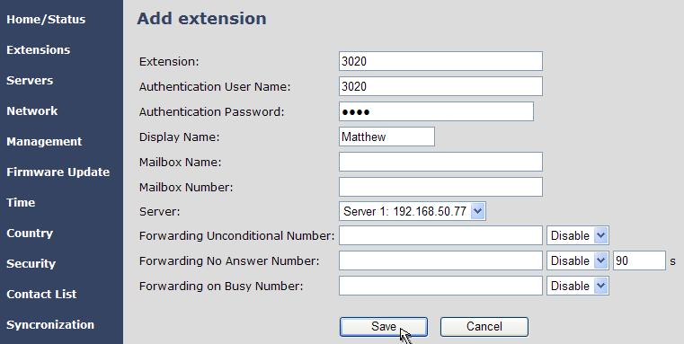 Adding Extension/Handset Registration Here is the recommended procedure of adding extension(s) and registering one or more handsets to the Multi-cell system