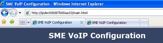 SME Configuration Interface RTX have offered HTTP interface in base station that can be used as HTTP Web Server.