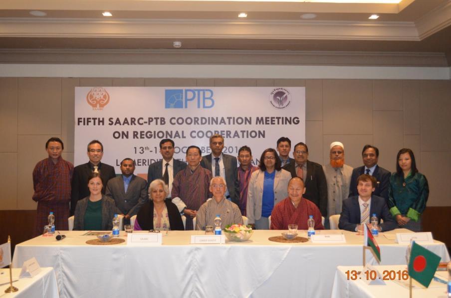 Support to SAARC in strengthening regional cooperation and integration in the field of quality infrastructure Goal To reduce Technical Barriers to Trade by increased regional collaboration in QI