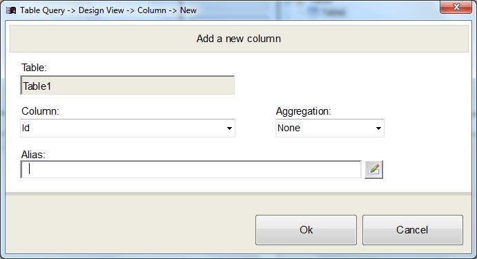 Add Filter to SQL Query The user can add a filter to the SQL query by