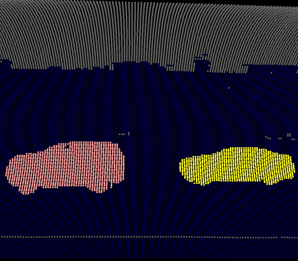 Missing Points in LIDAR Contiguous LIDAR scanlines form 2.