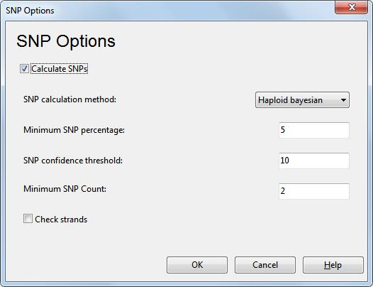 For more information, refer to the SNP Options tab of the Advanced Options dialog.