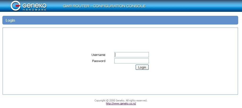 Device Configuration There are two methods which can be used to configure the GWR-HS Router. Administrator can use following methods to access router: Web browser, Command line interface.
