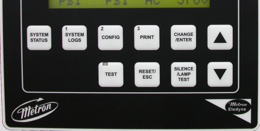 Labeled LED Annunciator Common Tasks Performed Using The OID Silencing Horn: If a horn is sounding and the alarm is silenceable, a quick press of the [SILENCE/LAMP TEST] will silence the horn (less