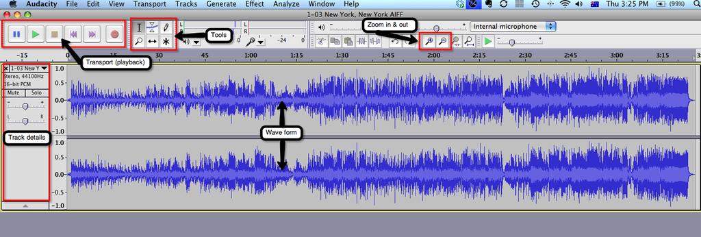 Audacity: How- To music technology training Import audio (a song or SFX) Before we start You can t import a song into Audacity directly from a CD.