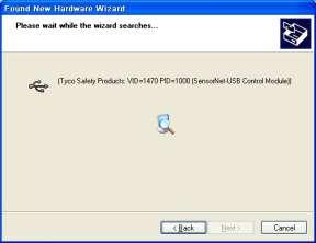 Found new hardware screen 12. When the device driver file is located, the device driver is installed (Figure 4). Figure 4. Installing device driver software screen 10.
