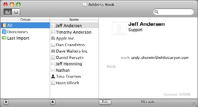 Step 16 Address Book will now ask if you are sure you want to add the Outlook contacts