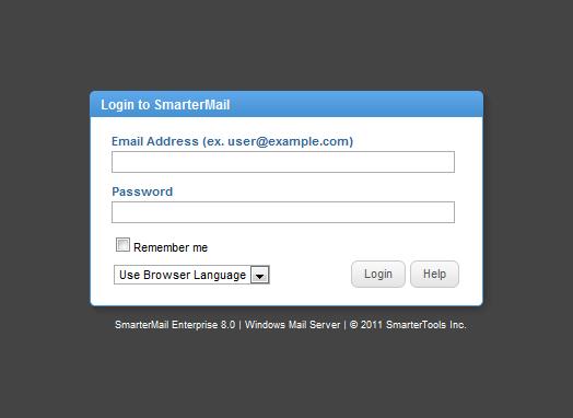 Help for Users & Domain Administrators Logging in to SmarterMail SmarterMail is a feature-rich Windows mail server that brings the power of enterprise-level features and collaboration to businesses