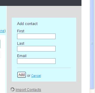 Note: After adding your contacts, you will be able to sort them by various categories, including donors, teammates, prior participants, and