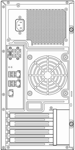 Configuration Diagram CHASSIS REAR CHASSIS INSIDE CHASSIS FRONT Power Supply Power Supply 2 Media Bays 2 Media Bays Cooling FAN 1 DIMM 4 DIMM Processor Optical Cage Optical