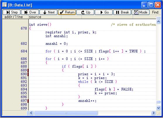How to Set Breakpoints Software Breakpoints The ICD debugger use software breakpoints by default.