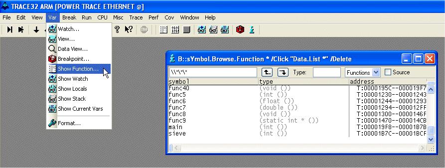 Double Click Double Click The second breakpoint type, that is available when software breakpoints are used, is a spot breakpoint.