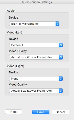 You need to select which monitor will be the one that Personal Capture will record.
