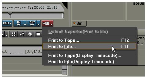 Exporting to DVD in EDIUS EDIUS NLE software supports direct-to-dvd timeline export. This means that you can easily create a playable DVD copy of your project.
