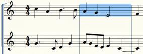 The measures appear at the end of the score.