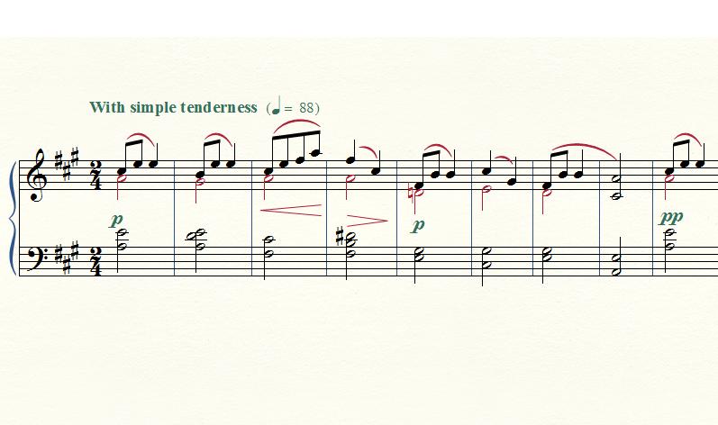 Page View Scroll View displays your music exactly as it will appear on the printed page. Use this view for system and page layout.