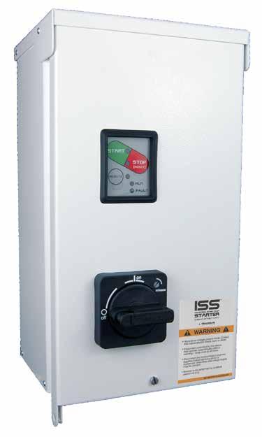 ISS with Smartstart INDUSTRIAL START/STOP WITH SMARTSTART MOTOR PROTECTION 3Ø, 200~600VAC, 1 40A, AUTOMATION SYSTEM READY Designed for ease of integration with automation systems Comprehensive