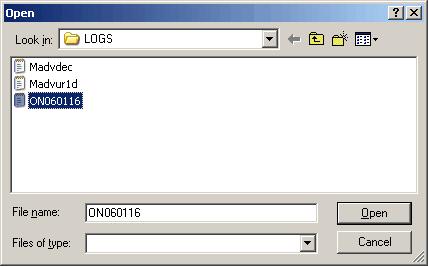 MA EVR Menus and Workspaces Log File MA EVR contains system log files which can assist