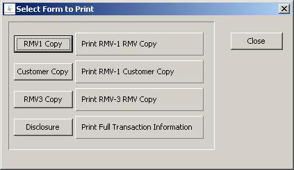 Reports and Reprints Click the form to be printed.
