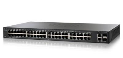 Cisco 48-port 10/100 No PoE with 2 Combo mini-gbic & 2- port 10/100/1000 CISCO-SF300-48 The Cisco 300 Series, part of the Cisco Small Business line of network solutions, is a portfolio of affordable