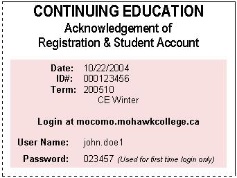 1. What is MoCoMotion MoCoMotion is Mohawk s web portal.