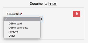4. Managing your employees (cont d) Click the blue Edit button in the Craft Worker information table. This will open the Craft Worker edit form.