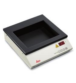 Leica HI1210 Water Bath for Paraffin Sections A flattening bath for paraffin sections and a water bath maintaining specimens and solutions at required temperatures for IHC
