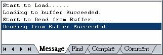 4 Read Buffer Figure 3-7 Read Online Buffer Command After loading process is completed, the system will automatically read the data from the buffer.