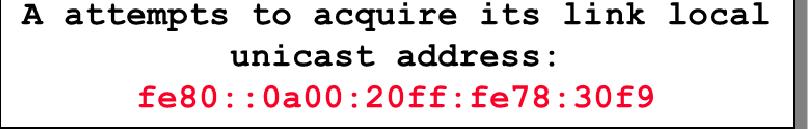 Host Part derived from MAC Address MAC address is 48 bit, it is translated to a 64 bit host part called «modified EUI» Pad with «fffe» in the middle Invert 7th bit, so that; 7th bit of modified EUI